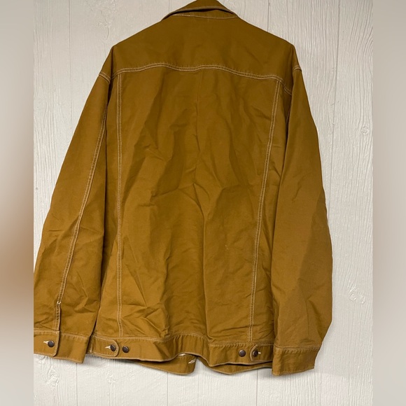 Red head ranch, low profile corduroy jacket.  Dark khaki color. 2XLT - Picture 4 of 8